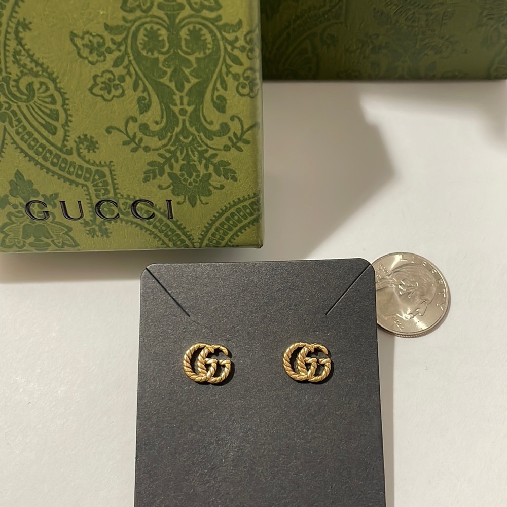 New!  Gucci post earrings.